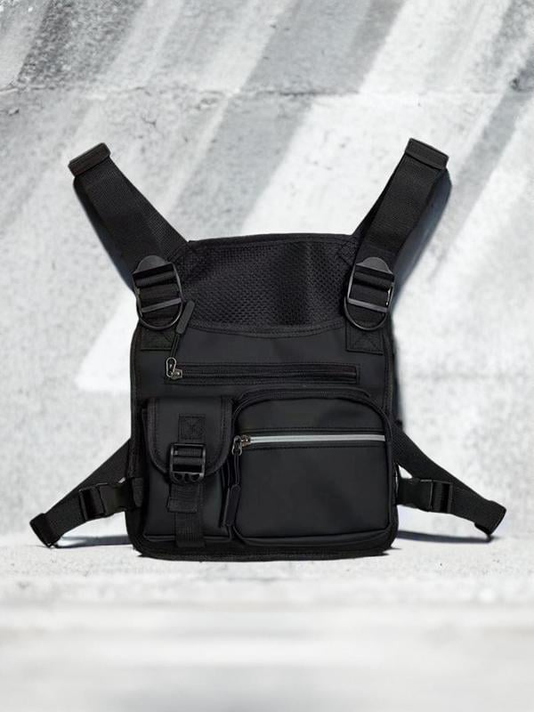 π₯ Adjustable Zipper Tactical Chest Bag πβ¨ Multi-Functional & Ready for Action!