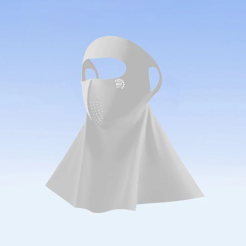 ćš„Hot SalećBreathable & Cooling Full Face Sun Mask with Neck Cover