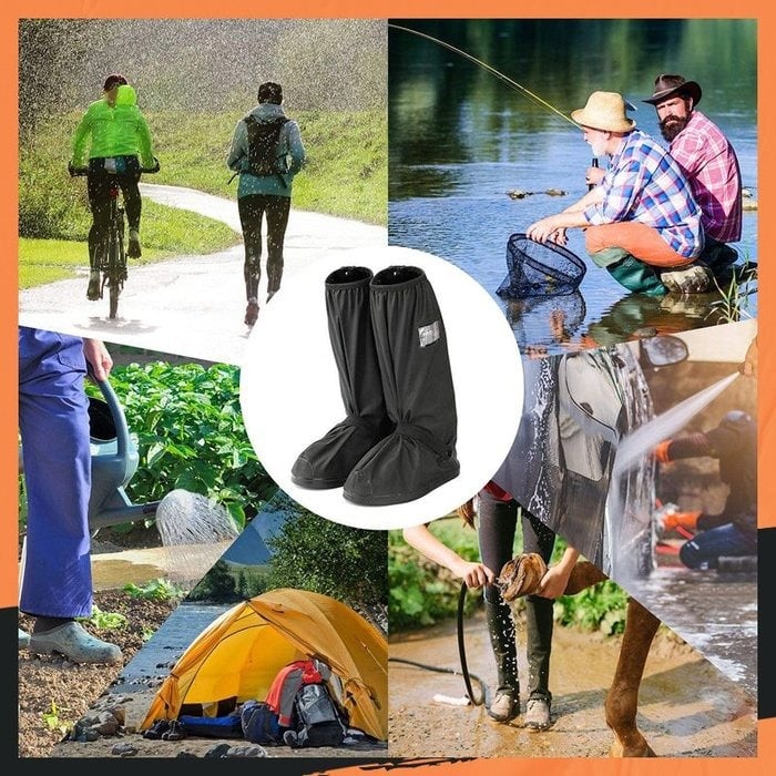 Suitable for wide feet - ❤️All-Round Long Waterproof Boot Cover(Universal Size S)