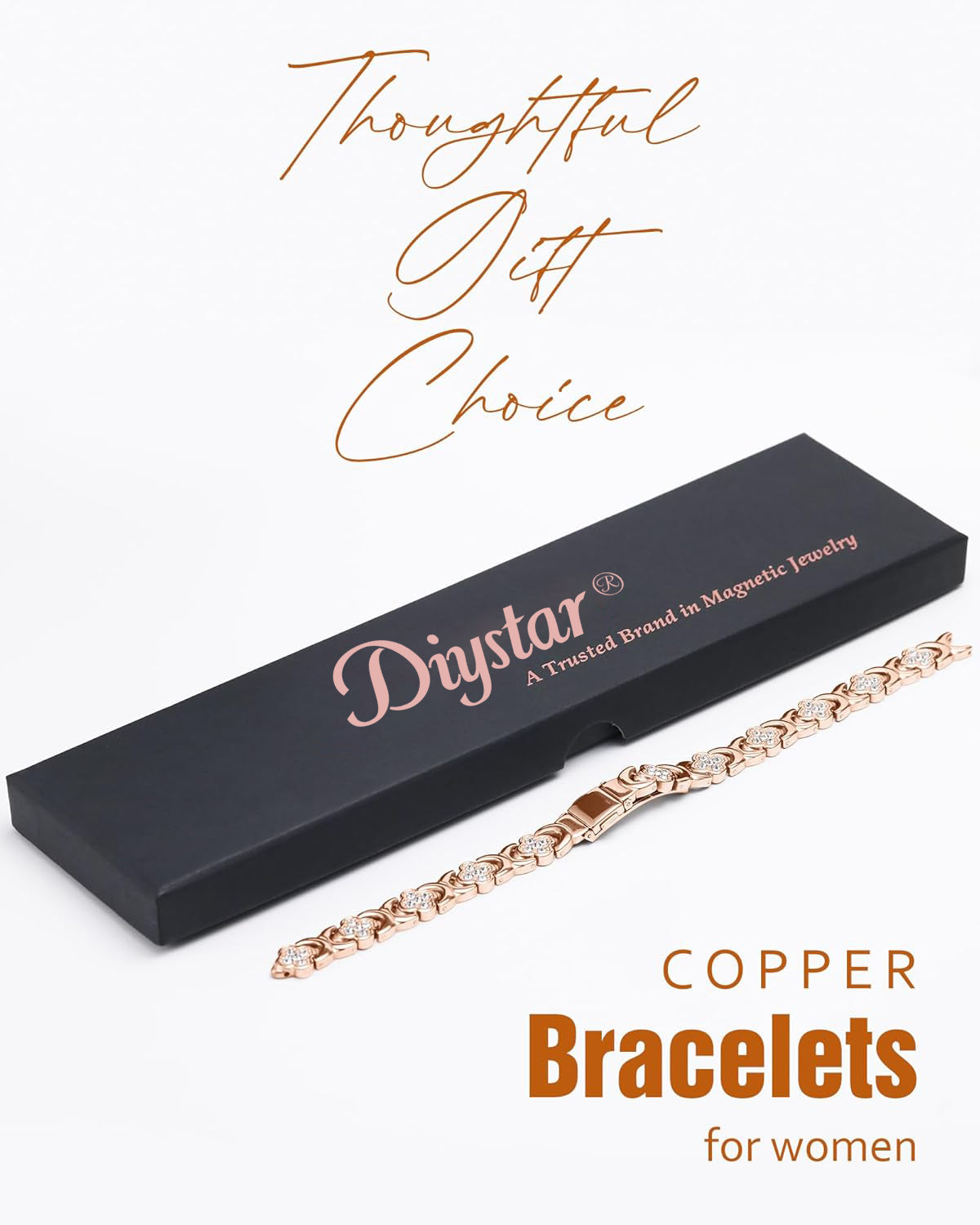 【🔥Hot Sale】Copper Bracelets for Women. Pure Copper Magnetic Bracelet with 3800 Gauss Effective Magnets