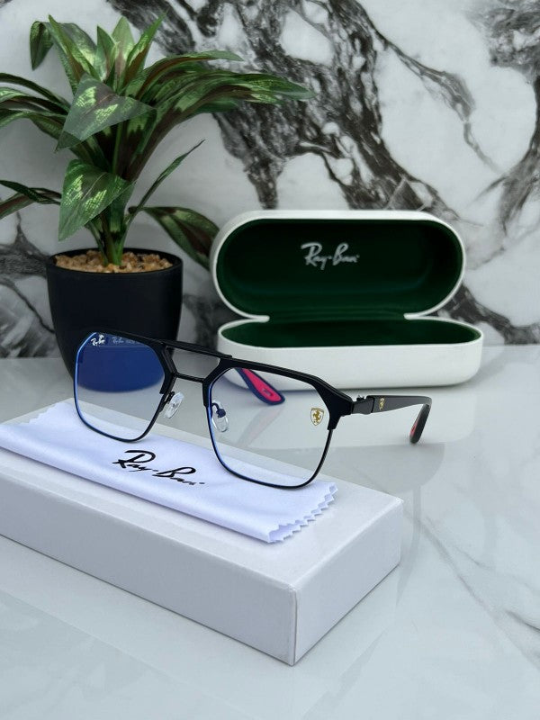Grey Clear Trendy Sunglasses For Men Woman