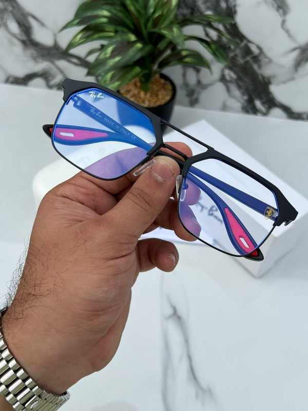 Grey Clear Trendy Sunglasses For Men Woman