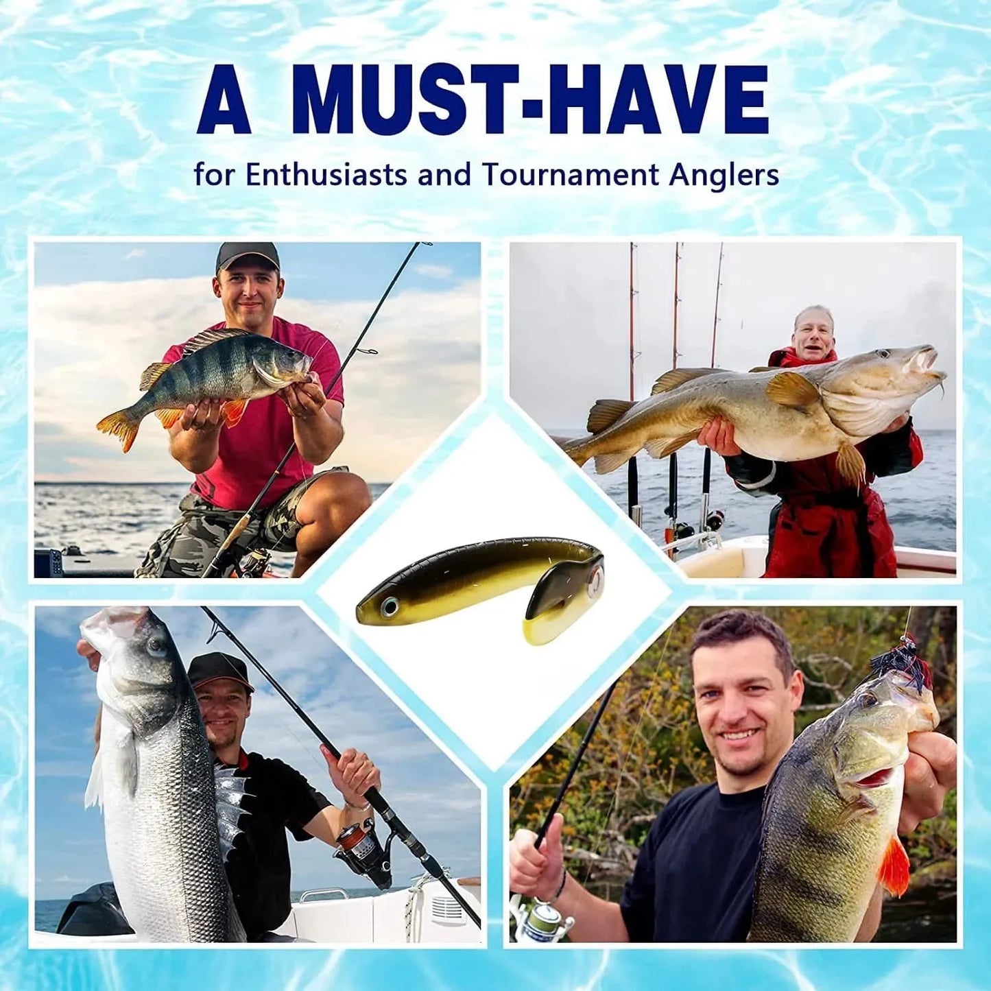 š„Hot Saleš„Soft Reusable Bionic Fishing Lures(15 PCS)ćBuy 2 Get 1 Freeć