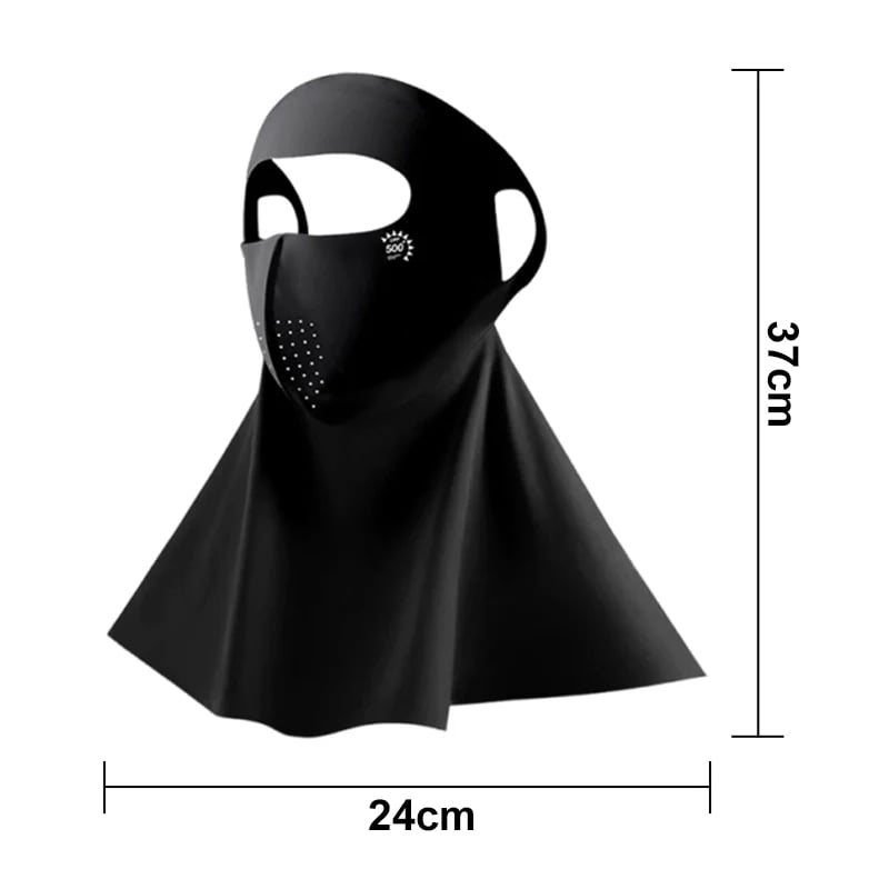 ćš„Hot SalećBreathable & Cooling Full Face Sun Mask with Neck Cover
