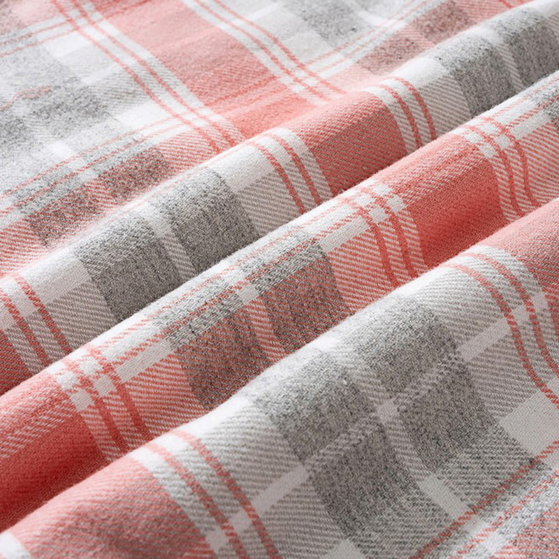 【🔥Hot Sale】100% Cotton Flannel Three-Layer Quilted Thickened Pajama Set