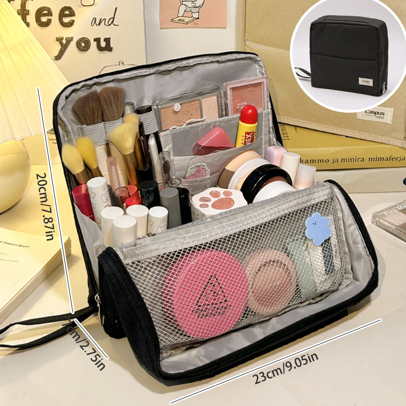 Standing Makeup Bag – Portable. Large Capacity