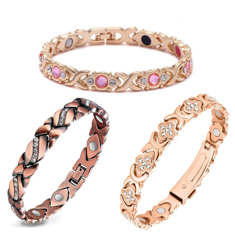 【🔥Hot Sale】Copper Bracelets for Women. Pure Copper Magnetic Bracelet with 3800 Gauss Effective Magnets