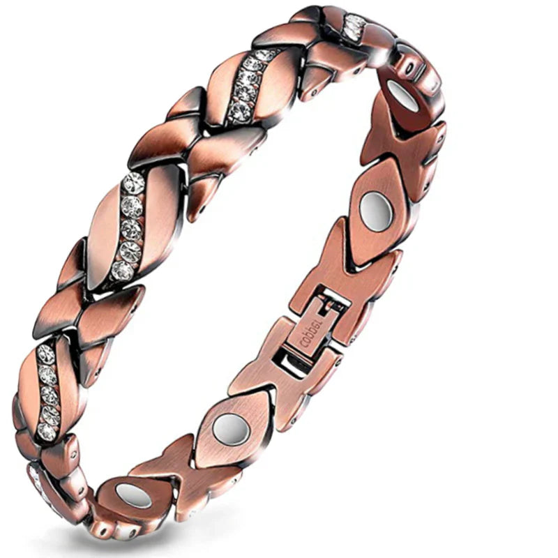 【🔥Hot Sale】Copper Bracelets for Women. Pure Copper Magnetic Bracelet with 3800 Gauss Effective Magnets