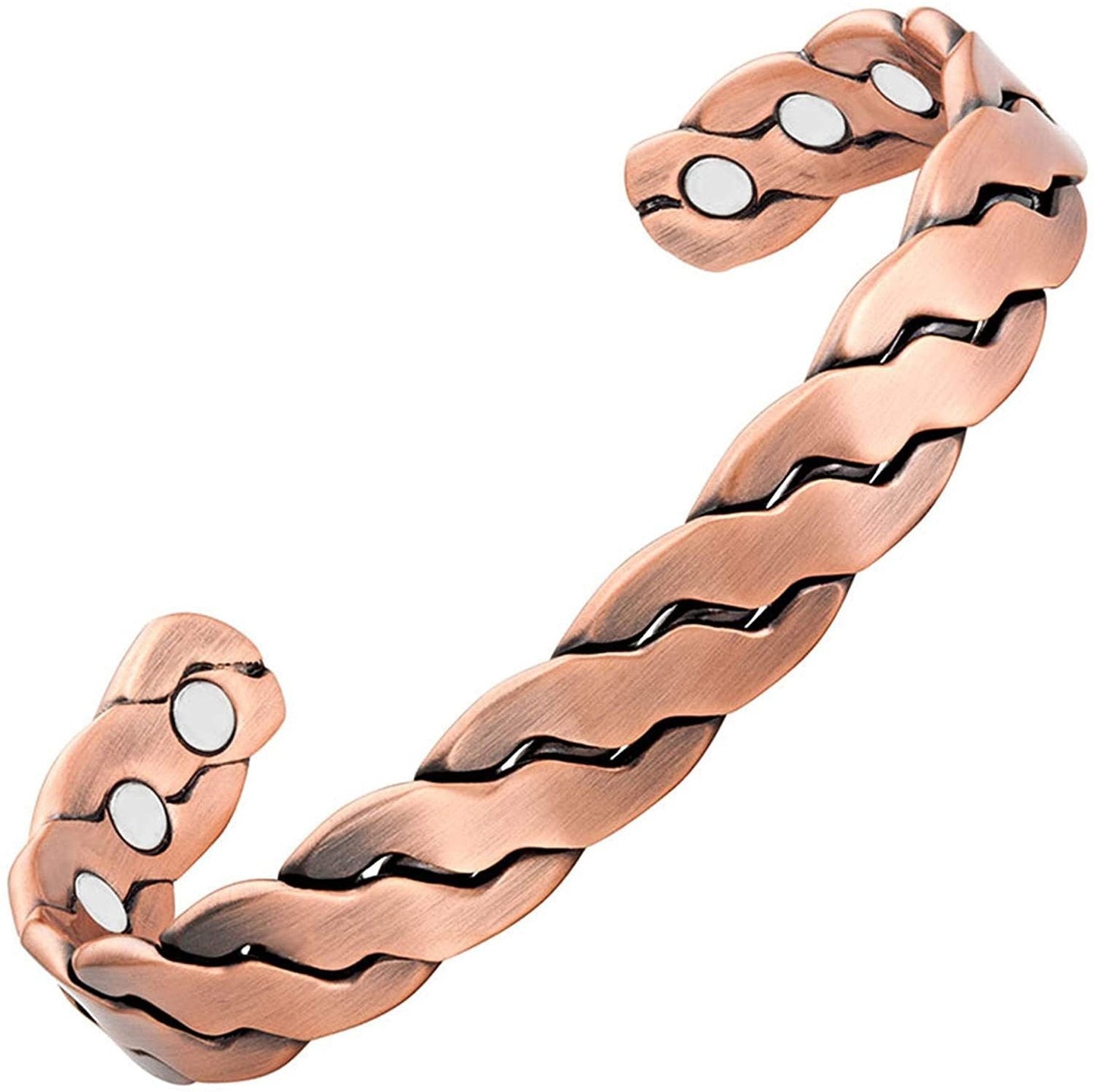 【🔥Hot Sale】Copper Bracelets for Women. Pure Copper Magnetic Bracelet with 3800 Gauss Effective Magnets