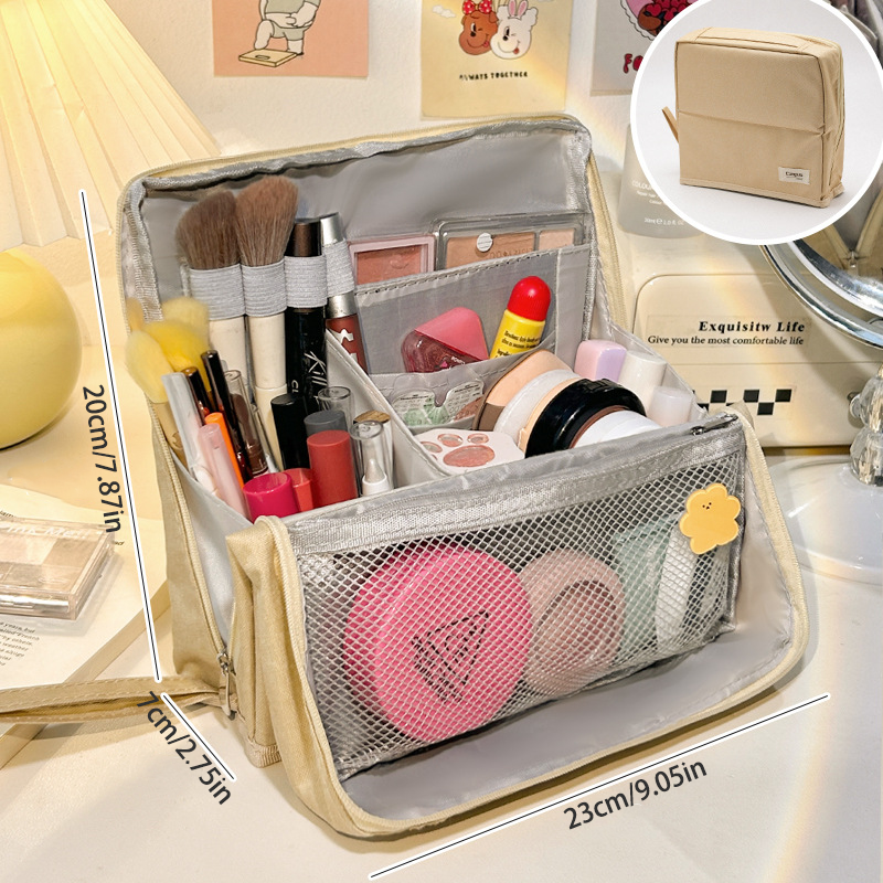 Standing Makeup Bag – Portable. Large Capacity