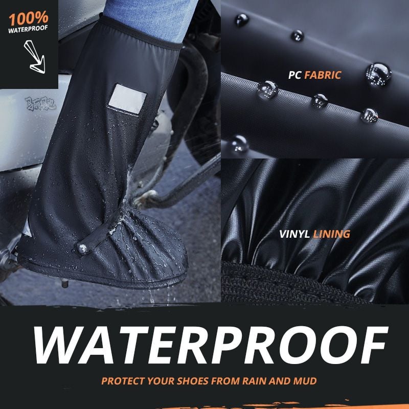 Suitable for wide feet - ❤️All-Round Long Waterproof Boot Cover(Universal Size S)