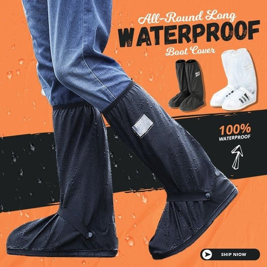 Suitable for wide feet - ❤️All-Round Long Waterproof Boot Cover(Universal Size S)