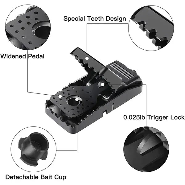 【🔥Hot Sale】Highly Sensitive Reusable Mouse Trap