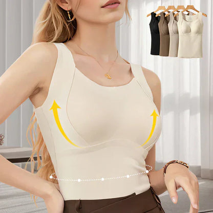 🎁Winter Hot Sale 40% OFF😍Thickened Warm Tank Top with Shelf Bra