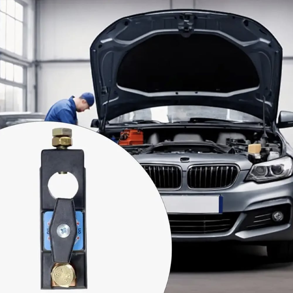 🔋🚗 Car Battery Disconnect Switch – Safe. Easy Power Cut-Off & Anti-Drain Protection ✨