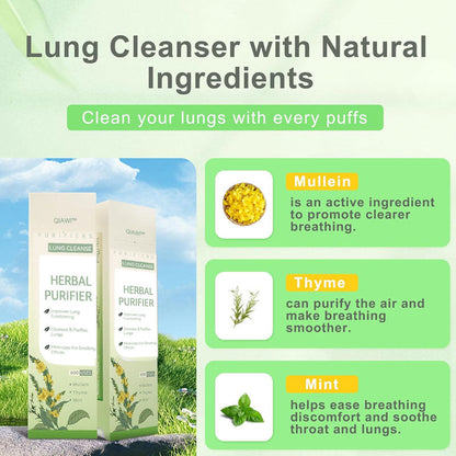 【🔥Hot Sale】QIAWI™Mullein Relaxation Stick – Soothes Lungs. Detoxifies. Freshens Breath