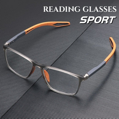 🔥MEN/WOMEN'S SPORTS ULTRA-LIGHT ANTI-BLUE LIGHT PRESBYOPIC GLASSES