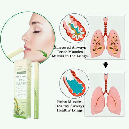 【🔥Hot Sale】QIAWI™Mullein Relaxation Stick – Soothes Lungs. Detoxifies. Freshens Breath