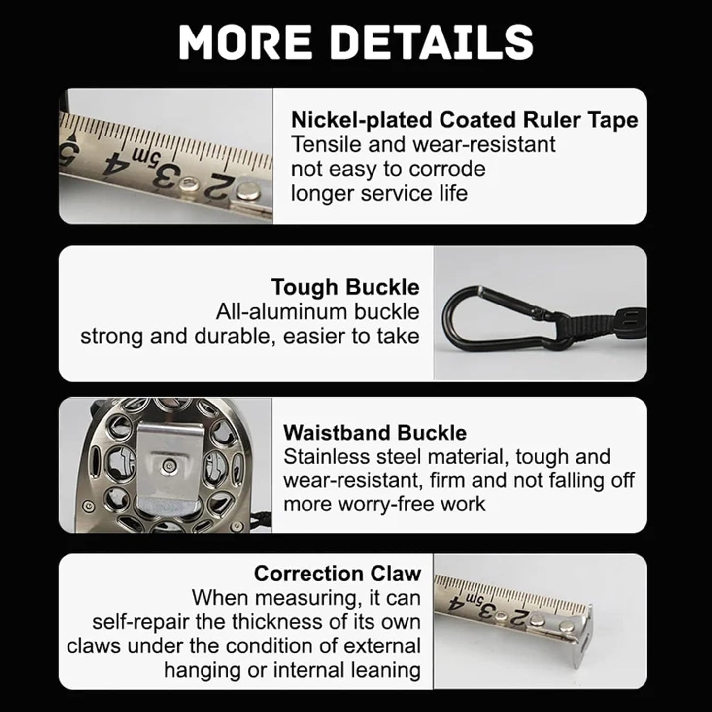 📏✨7.5m Corrosion-Resistant Stainless Steel Telescopic Metric Ruler – Precision in Every Measure! 🔧