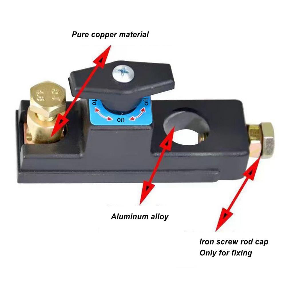 🔋🚗 Car Battery Disconnect Switch – Safe. Easy Power Cut-Off & Anti-Drain Protection ✨