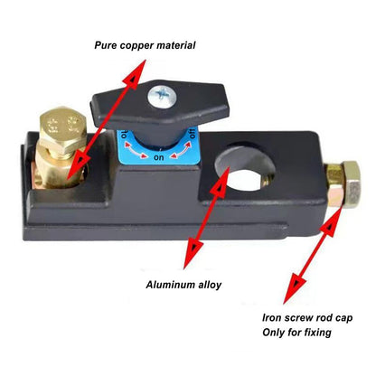 🔋🚗 Car Battery Disconnect Switch – Safe. Easy Power Cut-Off & Anti-Drain Protection ✨