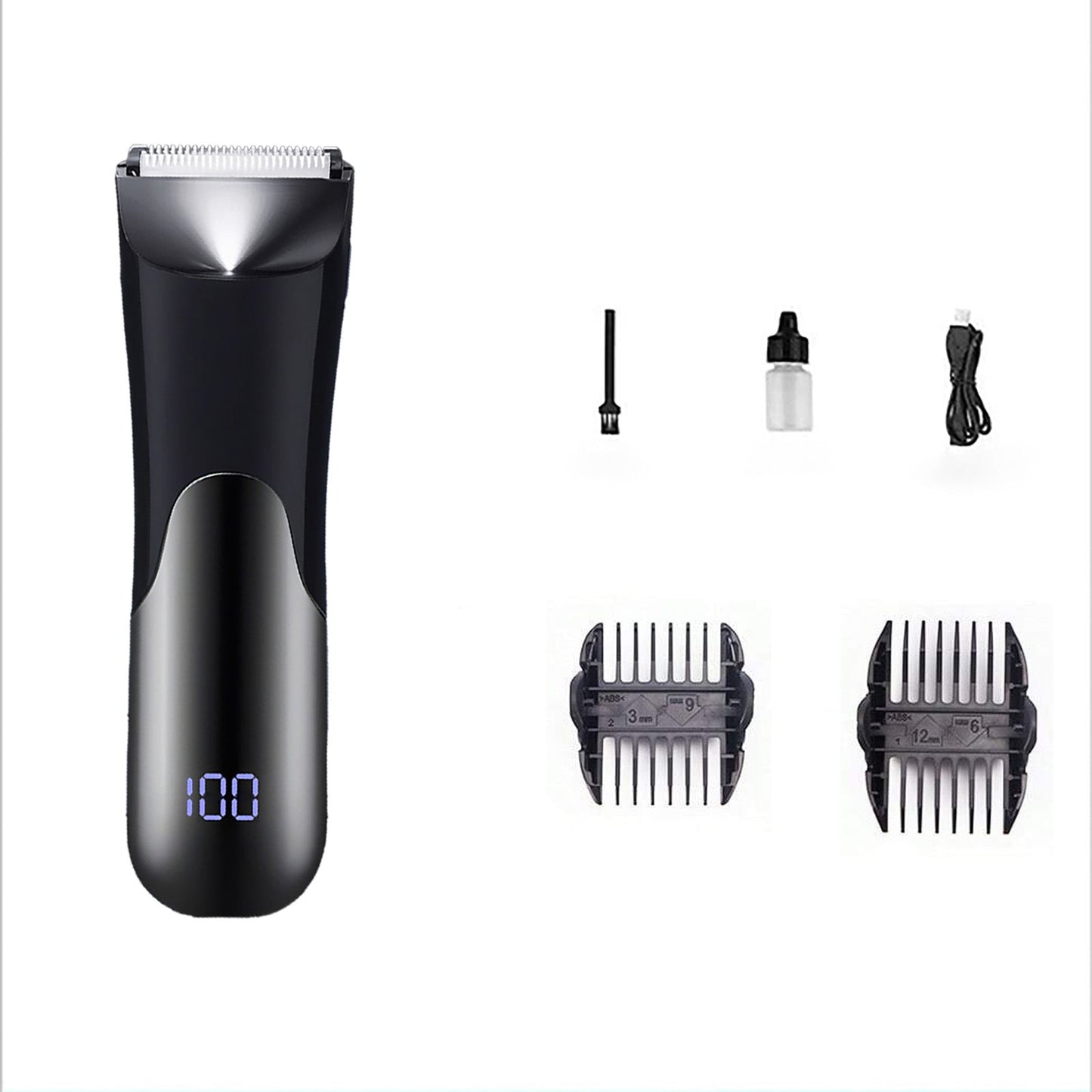 🔥Last Day Special 50% OFF💇‍♂️LCD Digital Hair Clipper