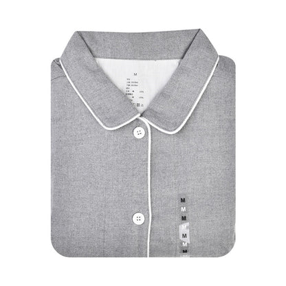 【🔥Hot Sale】100% Cotton Flannel Long-Sleeve Pajama Set