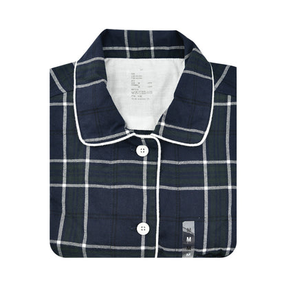 【🔥Hot Sale】100% Cotton Flannel Long-Sleeve Pajama Set