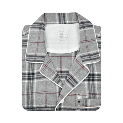 【🔥Hot Sale】100% Cotton Flannel Long-Sleeve Pajama Set