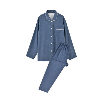 【🔥Hot Sale】100% Cotton Flannel Long-Sleeve Pajama Set