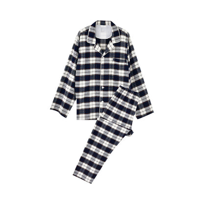 【🔥Hot Sale】100% Cotton Flannel Long-Sleeve Pajama Set