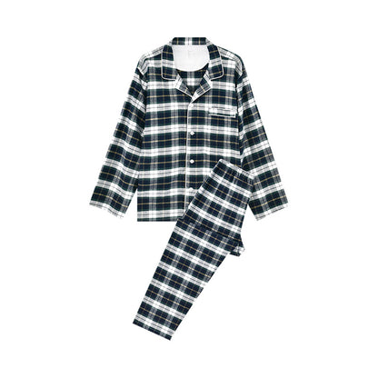 【🔥Hot Sale】100% Cotton Flannel Long-Sleeve Pajama Set