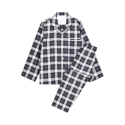 【🔥Hot Sale】100% Cotton Flannel Long-Sleeve Pajama Set