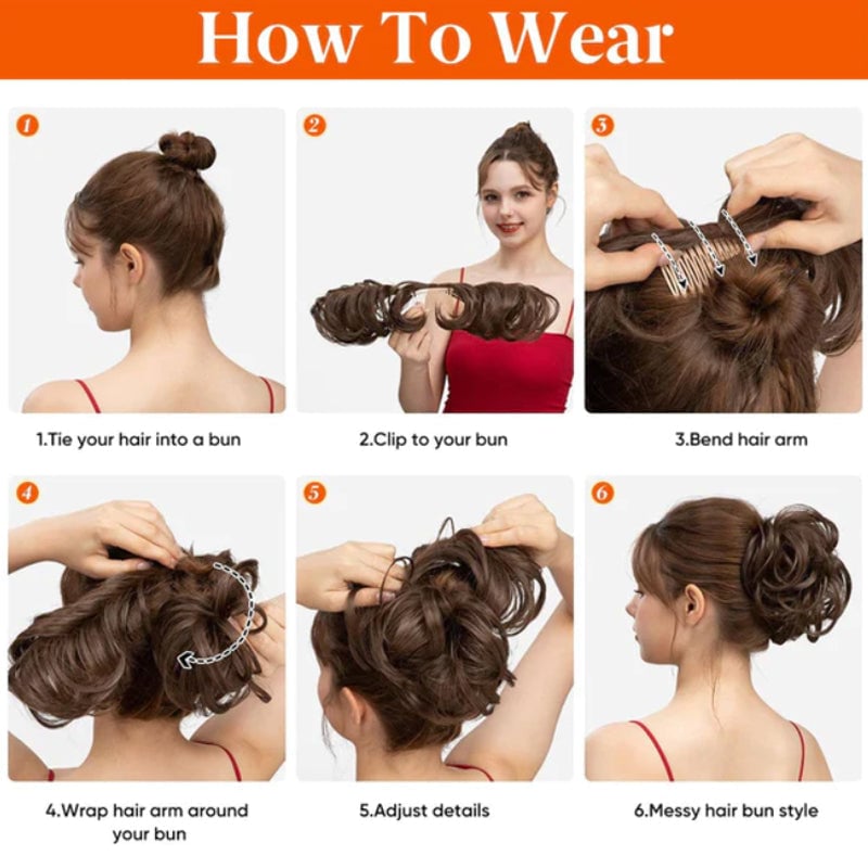 🥰Side Comb Clip Clip in Good Hair Accessory✨
