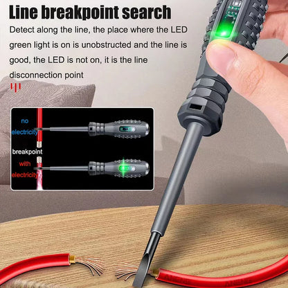 【🔥Hot Sale】2-in-1  High Torque Strong Magnetic Screwdriver Electricity Detector